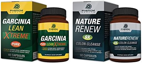 Lean Body Bundle - Garcinia Lean Xtreme &amp; Nature Renew Colon Cleanse