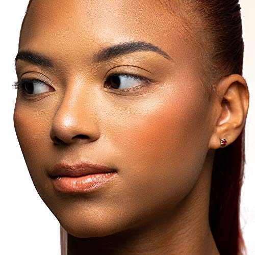 Aesthetica Starlite Highlighter - Metallic Shimmer Highlighting Makeup Powder - Cosmos (Sparkling Rose Gold)