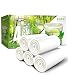 FORID Clear Small Trash Bags - 4 Gallon Garbage Bags Wastebasket Bin Liners 220 Count Plastic Trash Bags for Bathroom Bedroom Office Trash Can