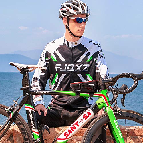 image for COPOZZ Sport Bicycle Bike Handlebar Bag, Waterproof Bike Front Frame T