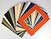 Golden State Art Picture Mat 8x10 for 5x7 Photos (Pack of 20), Assorted Colors