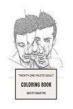 Twenty One Pilots Adult Coloring Book: Grammy Award Rap Rock Duo, Prodigy Tyler Joseph and Josh Dun Inspired Adult Coloring Book (Twenty One Pilots Books)