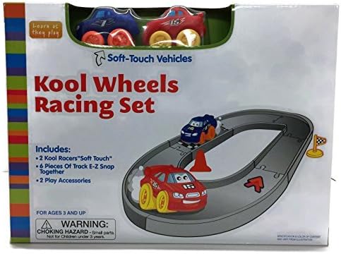 Kool Wheels Toddler Racing Cars Set Learn as They Play