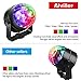 Alviller Party Lights, Led Disco Ball Lights DJ Light Mirror Ball Sound Activated Strobe Light 9 Modes Stage Par Karaoke Lights Lamp (Multicolor2)
