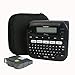 khanka Hard Travel Case Replacement for Brother P-Touch PT-D210 PTD220 Home/Office Everyday Label Maker, Case Only (Black)