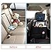 2 Pack Kick Mats Car Back Seat Protector Waterproof Seat Back Cover with Tablet Holder by UMJWYJ
