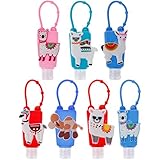 Ioffersuper 7Pcs 30ML Refillable Bottles with Cute