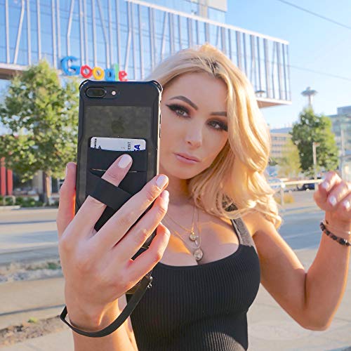 New 3-in-1 Stick On Wallet for Any Phone Case Unique: Spandex