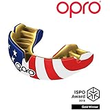 OPRO Power-Fit Mouthguard | Adult Handmade Gum Shield for Football, Rugby, Hockey, Wrestling, and Other Combat and Contact Sports - 18 Month Dental Warranty (Ages 10+) (USA)