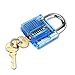KINGLAKE® Professional Visible Cutaway of Padlock Lock for Locksmith Lock Training Trainer with 2 keys Good for Beginners
