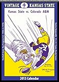 Kansas State Wildcats 2015 Vintage Football Calendar by 