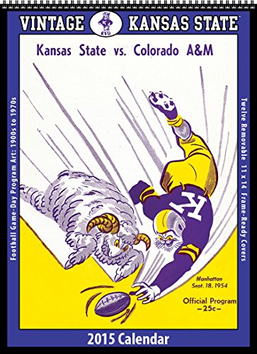 Kansas State Wildcats 2015 Vintage Football Calendar by
