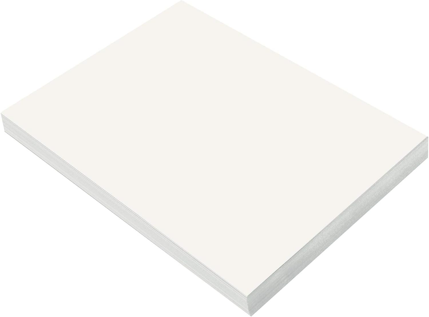 SunWorks Heavyweight Construction Paper, 9 x 12 Inches, White, 100 Sheets : Office Products