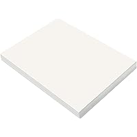 Prang (Formerly SunWorks) Construction Paper, White, 9" x 12", 100 Sheets