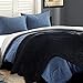 Chanasya Premium Throw Blanket & Pillow Cover - Long Faux Fur Fuzzy Sherpa Throw (50