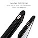 iPhone 8 Case, iPhone 7 Case, AnsTOP Thin Exact-Fit 360 Full Body Case Coverage Protective Dual Layer [Matte Finish] iPhone Hard Thin Case with Tempered Glass Screen Protector For iPhone 8 / 7 (Black)