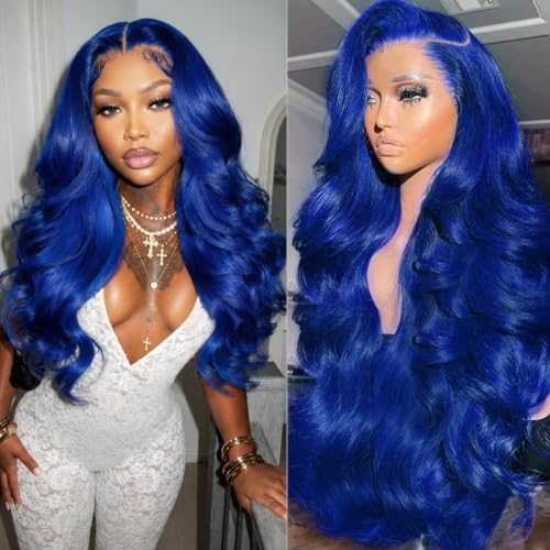 La Denna Blue Body Wave Lace Wig