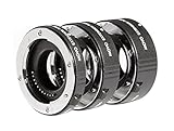 Movo MT-FT47 3-Piece AF Chrome Macro Extension Tube