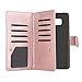 Galaxy S8 Wallet Cas, Samsung Galaxy S8 Case, BENTOBEN PU Leather Flip Folio Case Cover with Card Slots Pockets Wrist Strap Magnet Closure Cute Case Cover for Samsung Galaxy S8, Rose Gold