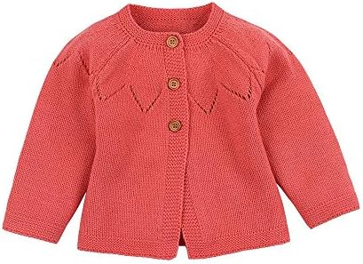 Jchen(TM) Toddler Baby Boy Girl Autumn Winter Long Sleeve Sweaters Warm Cardigan Coat for 0-24 Months
