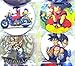 Dragon Ball Z Button Set ~ Birthday Party Favors ~ Set of 24 Random Dragon Ball Z Party Backpack 2