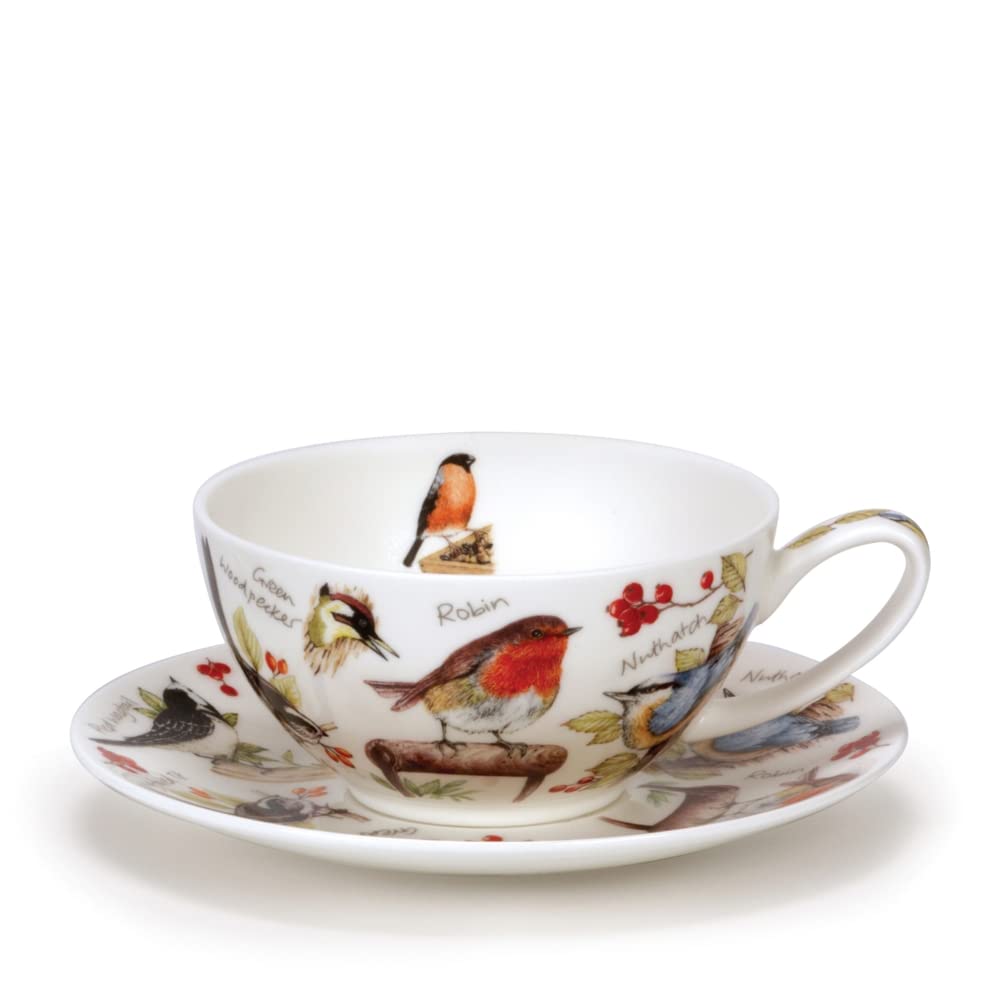 Dunoon Birdlife Tea Cup & Sauce Set