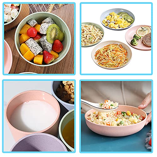 28-PCS-Unbreakable-Wheat-Straw-Dinnerware-Sets-Lightweight-Dinner-Dessert-Plate-Cereal-Bowls-Cups-Sauce-dish-Reusable-DishwasherA4