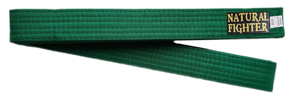 mmasport Karate Judo Aikido Taekwondo Belt for Martial Arts in Basic Cotton (Green, 280.00)