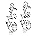 Hosley Set of 2 Iron Leaf Wall Sconce Set with Tealights 18