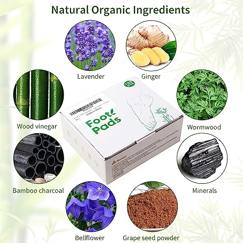 Foot Pads, 100 Foot Pads and 100 Adhesive Sheets Foot Care Sleep Better