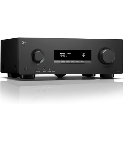 Amazon.com: YAMAHA RX-V4A 5.2-Channel AV Receiver with MusicCast