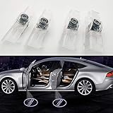 LiangDianZM 4 Pcs Adjustable Car Door LED Logo Projector Ghost Shadow Lights Compatible With Nissan Altima Armada Maxima Quest Titan