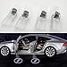 LiangDianZM 4 Pcs Adjustable Car Door LED Logo Projector Ghost Shadow Lights Compatible With Nissan Altima Armada Maxima Quest Titan