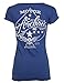 Archaic AFFLICTION Womens T-Shirt NATION Tattoo Biker USA FLAG Sinful