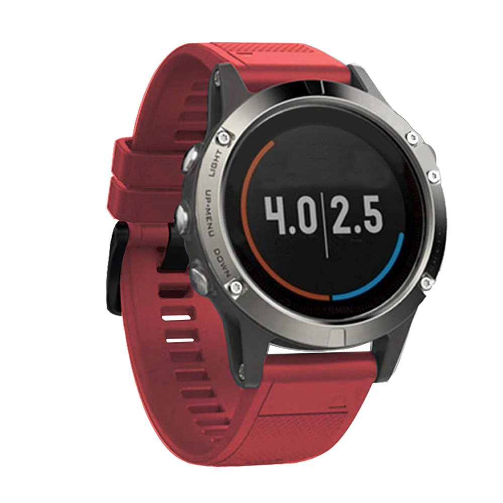 AISPORTS 22mm Quick Fit Watch Strap Compatible for Garmin Approach S70 47mm/S62/S60 Strap Silicone, Soft Breathable Silicone Sport Wristband Bracelet Replacement Strap for Garmin D2 Delta/D2 Mach 1