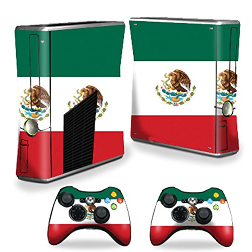 image for MightySkins Skin Compatible with X-Box 360 Xbox 360 S Console - Mexica
