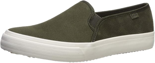 Keds Women's Double Decker Suede Sneakers – Easy Slip-On, Super Comfy Low Tops - View #4