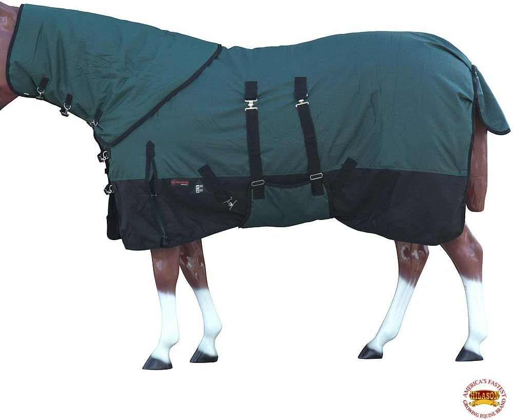 75 HILASON 1200D Wrap Belly Cover Neck Blanket Horse Winter Waterproof