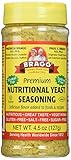 Bragg Nutritional Yeast Seasoning, Premium, 4.5 Ounce (2 Count)
