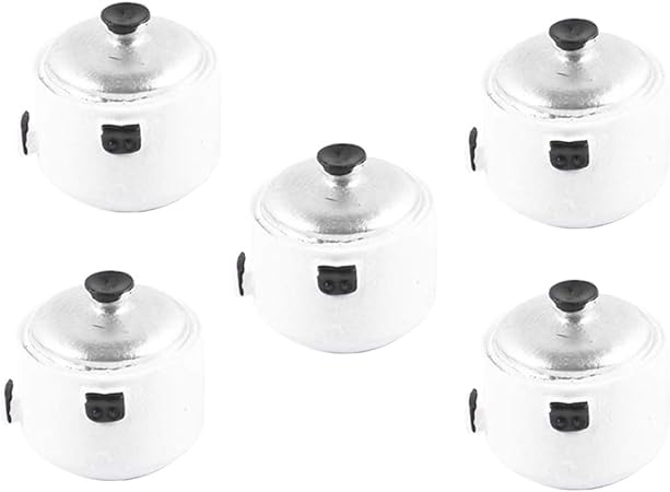 Amazon P Prettyia 樹脂製 キッチンクッカー 炊飯器 家具モデル ドールハウス飾り ミニチュア 人形の家 装飾 5個入 プラモデル 通販