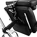 Happybuy Executive Office Chair with Footrest, Black, PU Leather, Ergonomic, High Back, Swivel, 140kg Weight Limit