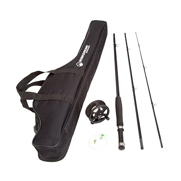 Wakeman-Charter-Series-Fly-Fishing-Combo-with-Carry-Bag-Black Wakeman-Charter-Series-Fly-Fishing-Combo-with-Carry-Bag-Black