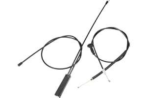 RATCHROLL Hood Latch Release Cable Fit for Mini Cooper 2007-2015 No.51232751378/51237148865 - Pack of 2 Replacement Car Parts