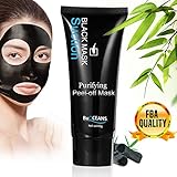 Peel-off Mask,Blackhead Remover Mud Face Mask, Suction Black Msk,Face Mask for Blackheads Remove,Tearing Style Deep Cleansing Purifying Peel off the Blackhead