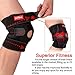 Knee Brace Support ( Soft and Lightweight with 2 Pack by PrettyCare ) Adjustable Open Patella Braces Protector & Knee Cap Stabilizer For Arthritis, Meniscus Tear, Basketball, Exercise, Running