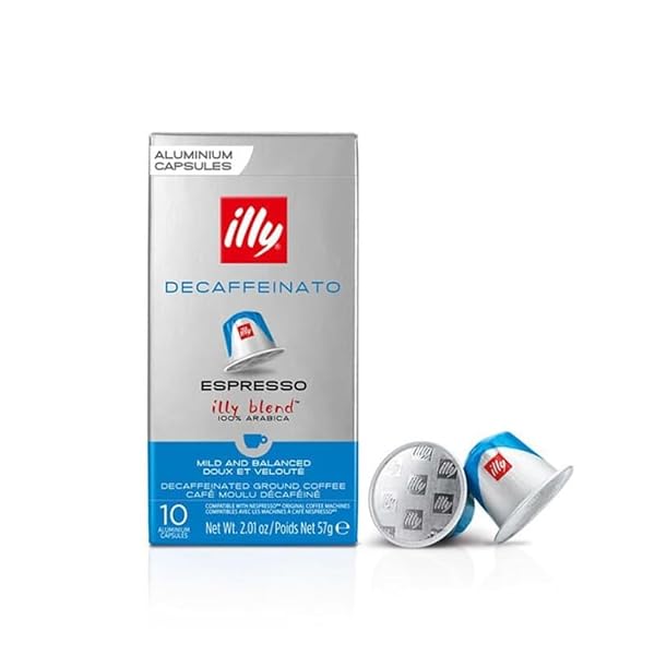 ILLY ESPRESSO DECAFFEINATO CONFEZIONE DA 10 CAPSULE