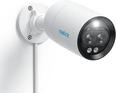 Reolink RLC-81MA 4K UHD PoE Dual Lens Outdoor Security Camera Person Vehicle