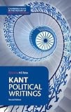 Kant: Political Writings (Cambridge Texts in the History of Political Thought)