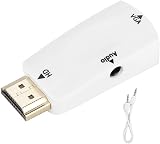 Sonew HDMI Female to VGA Female Adapter Converter 1080P Audio Output for PC view 8