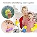 FEATHERHEAD Bontip 4 Pairs (8 Pieces) Unisex Washable Dust Mop Slippers Shoes Microfiber Cleaning House Mop Slippers Multifultional Floor Cleaning Shoes Cover for House Kitchen Office (Free Size)